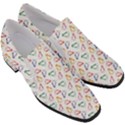 Linux Kernel Penguin Pattern Logo Women Slip On Heel Loafers View3