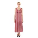 Nice Stripes - Indian Red Sleeveless Maxi Dress View1