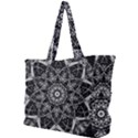 Black And White Pattern Simple Shoulder Bag View1