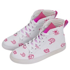 Women s Hi-top Skate Sneakers by jellybeandesigns