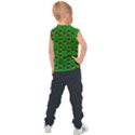 Rose In Green Kids  Sport Tank Top View2