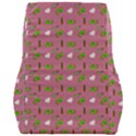 Green Elephant Pattern Mauve Car Seat Back Cushion  View2