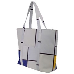 Tableau I, By Piet Mondriaan Zip Up Canvas Bag by Sobalvarro