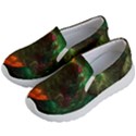 Space Cosmos Galaxy Universe Sky Kids Lightweight Slip Ons View2