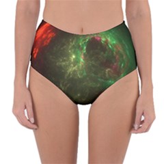 Space Cosmos Galaxy Universe Sky Reversible High-waist Bikini Bottoms by Wegoenart