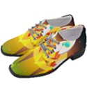 Rocket Take Off Missiles Cosmos Women Heeled Oxford Shoes View2