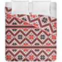 Folklore Ethnic Pattern Background Duvet Cover Double Side (California King Size) View1