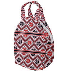 Folklore Ethnic Pattern Background Travel Backpacks by Nexatart