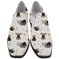 Cute Sloths Women Slip On Heel Loafers by Sobalvarro