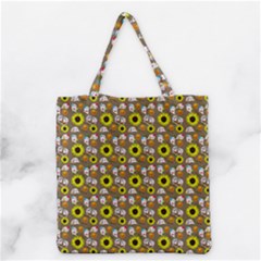 Hawaii Ghost Beige Grocery Tote Bag by snowwhitegirl