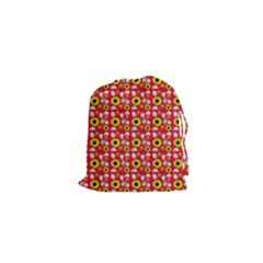 Hawaii Ghost Red Drawstring Pouch (xs) by snowwhitegirl