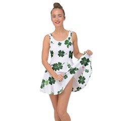 St Patricks Day Pattern Inside Out Casual Dress by Valentinaart