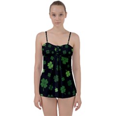 St Patricks Day Babydoll Tankini Set by Valentinaart