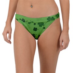 St Patricks Day Band Bikini Bottom by Valentinaart