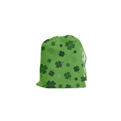 St Patricks Day Drawstring Pouch (xs) by Valentinaart