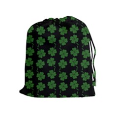 St Patricks Day Drawstring Pouch (xl) by Valentinaart