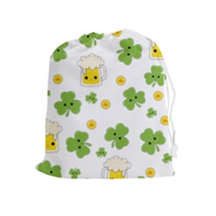 St Patricks Day Drawstring Pouch (xl) by Valentinaart