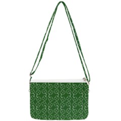 St Patricks Day Double Gusset Crossbody Bag by Valentinaart