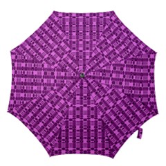 Digital Violet Hook Handle Umbrellas (small) by Sparkle