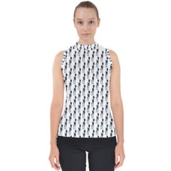 Deerlife Mock Neck Shell Top by Sparkle