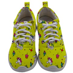 Pattern Unicorns Mermaids Horses Girlish Things Mens Athletic Shoes by Wegoenart