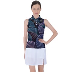 Fractal Sells Women s Sleeveless Polo Tee by Sparkle