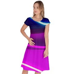 Neon Wonder  Classic Short Sleeve Dress by essentialimage