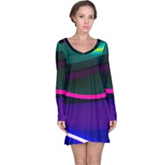 Neon Wonder Long Sleeve Nightdress by essentialimage