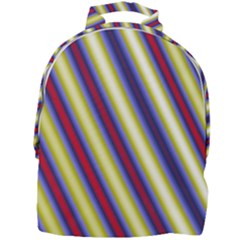 Colorful Strips Mini Full Print Backpack by Sparkle