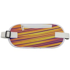 Colorful Strips Rounded Waist Pouch by Sparkle