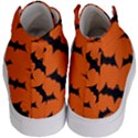 Halloween Card With Bats Flying Pattern Kids  Hi-Top Skate Sneakers View4