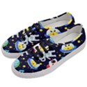 Space Seamless Pattern Women s Classic Low Top Sneakers View2