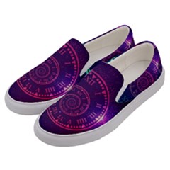 Time Machine Men s Canvas Slip Ons by Vaneshart