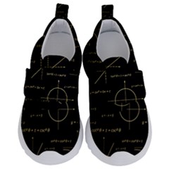 Abstract Math Pattern Kids  Velcro No Lace Shoes by Vaneshart