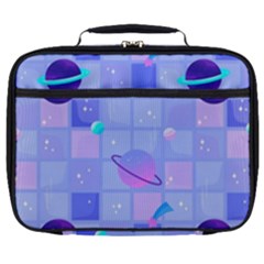 Seamless Pattern Pastel Galaxy Future Full Print Lunch Bag by Vaneshart