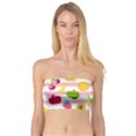 Tropical Fruits Berries Seamless Pattern Bandeau Top View1