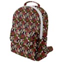 Swimmer 20s Brown Flap Pocket Backpack (Small) View1