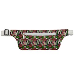 Swimmer 20s Green Active Waist Bag by snowwhitegirl