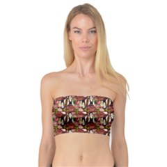 Swimmer 20s Burgundy Bandeau Top by snowwhitegirl