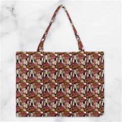 Swimmer 20s Burgundy Medium Tote Bag by snowwhitegirl