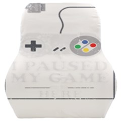 I Had To Pause My Game To Be Here Car Seat Back Cushion  by ChezDeesTees