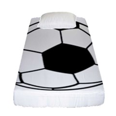 Soccer Lovers Gift Fitted Sheet (single Size) by ChezDeesTees