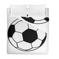 Soccer Lovers Gift Duvet Cover Double Side (full/ Double Size) by ChezDeesTees