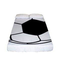 Soccer Lovers Gift Fitted Sheet (full/ Double Size) by ChezDeesTees