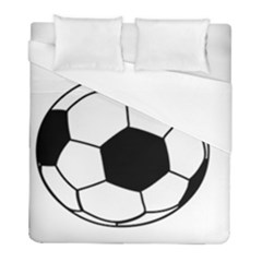 Soccer Lovers Gift Duvet Cover (full/ Double Size) by ChezDeesTees