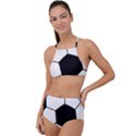 Soccer Lovers Gift High Waist Tankini Set View1