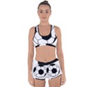 Soccer Lovers Gift Racerback Boyleg Bikini Set View1