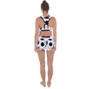 Soccer Lovers Gift Racerback Boyleg Bikini Set View2