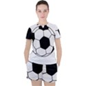 Soccer Lovers Gift Women s Tee and Shorts Set View1