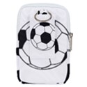 Soccer Lovers Gift Belt Pouch Bag (Small) View2